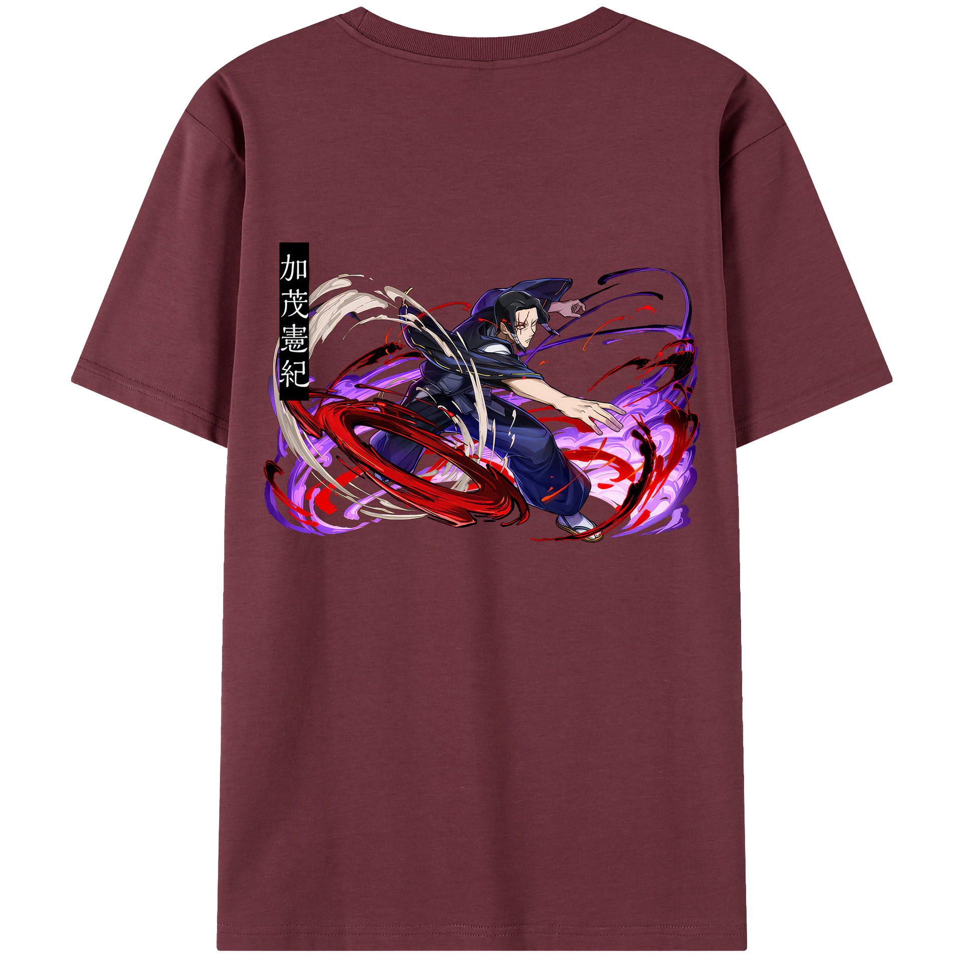 （画像用） 呪術廻戦 Jujutsu Kaisen 綿100％半袖Tシャツ（背面プリント）